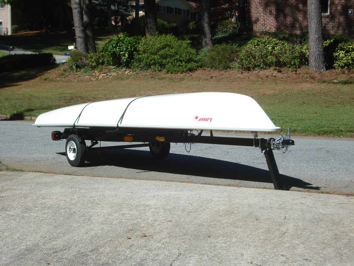 Multi-Sport Trailer with Laser Sailboat
